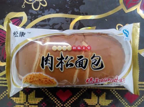 松康食品 肉松夹心面包 健康美味 厂家直销